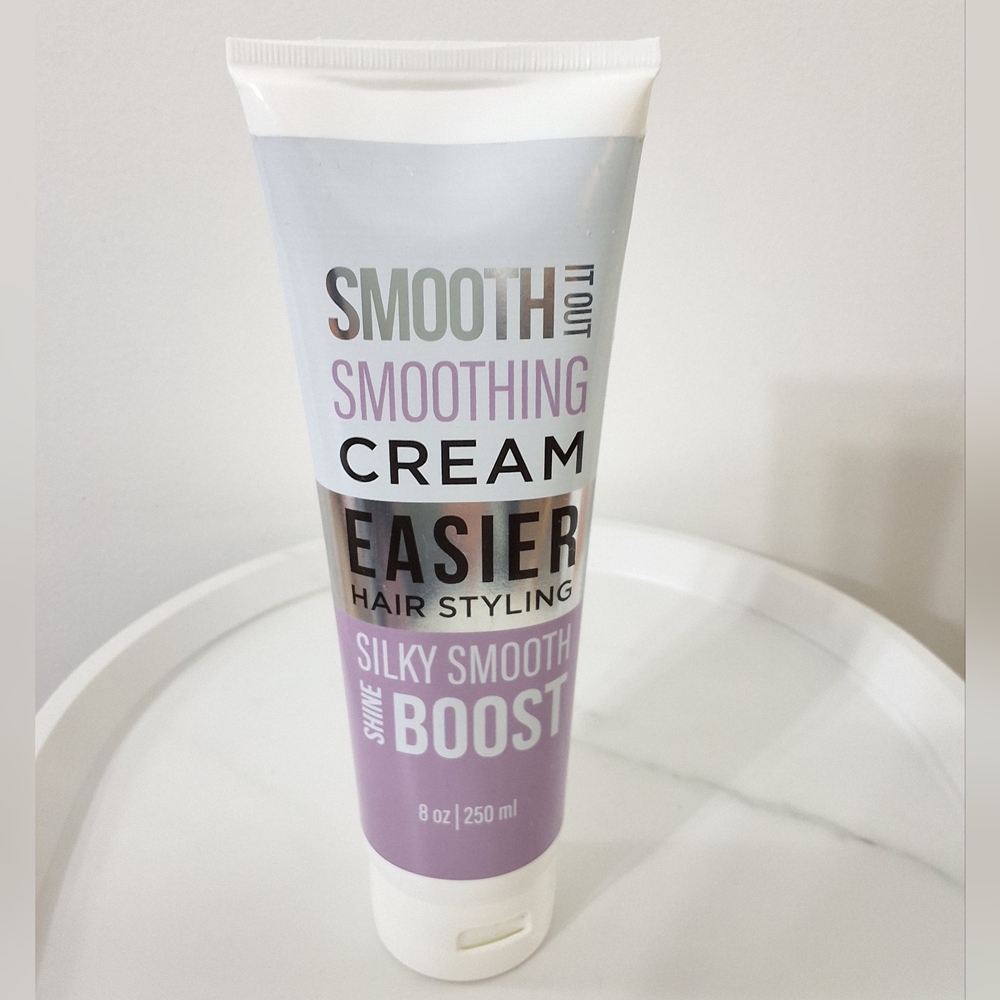 New Smoothing Hair Styling Cream Silky Smooth Shine Boost, 8 Oz